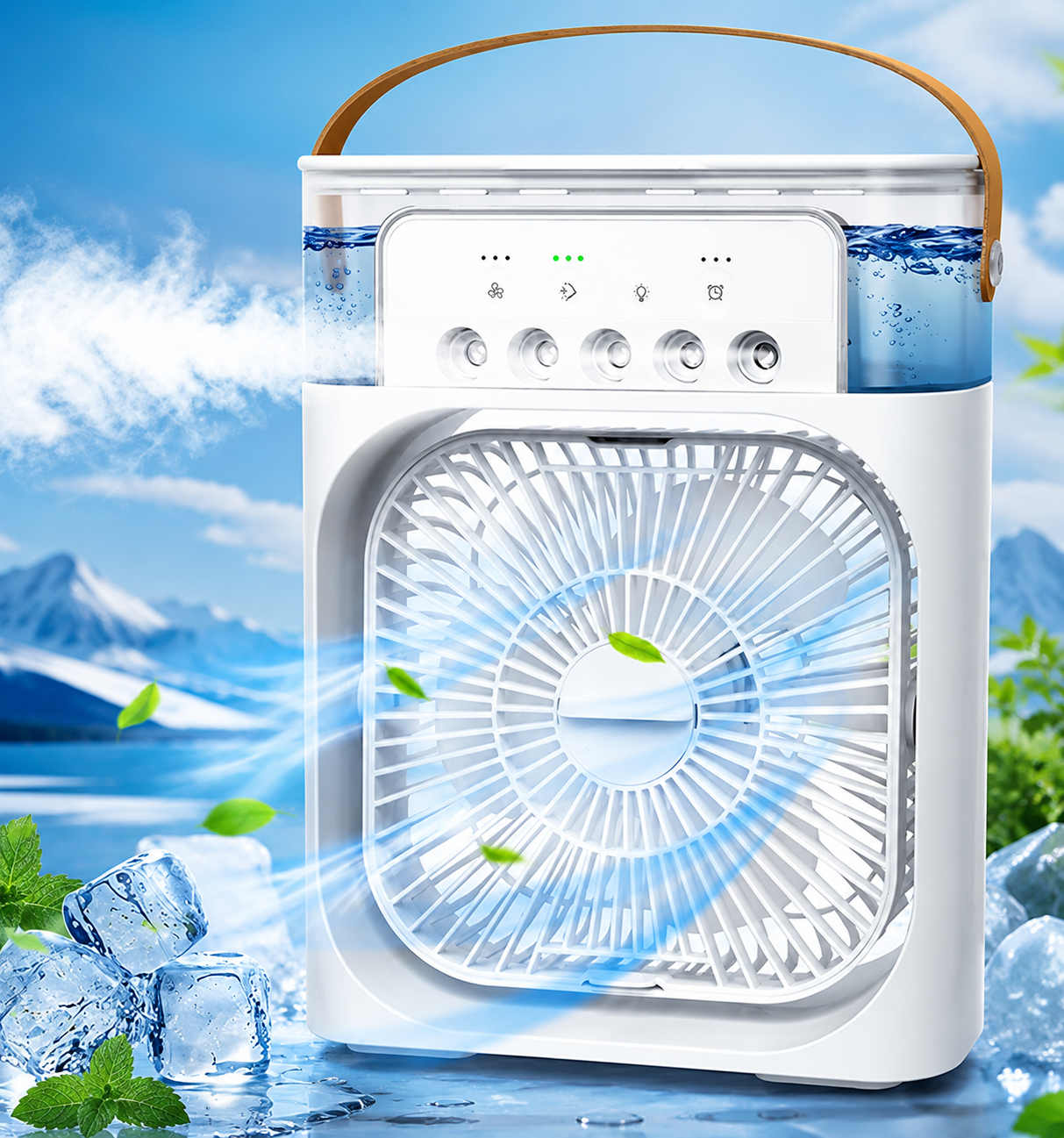 Fanova™ Portable Ice Cooling Fan